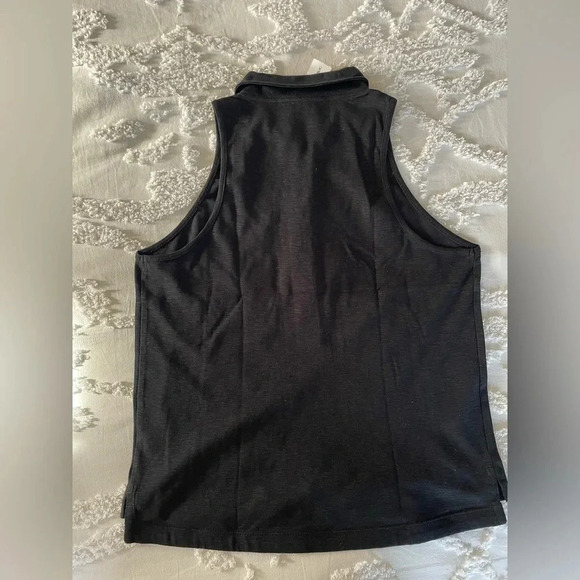 Banana Republic Slub Ribbed Polo Tank - Picture 3 of 11